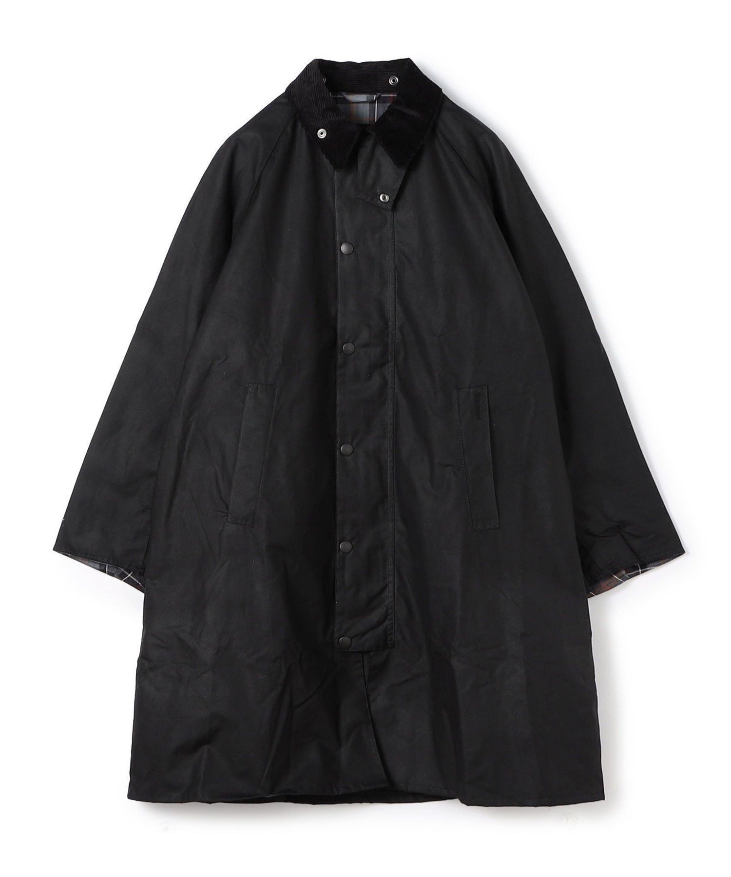 【トゥモローランド/TOMORROWLAND / MEN】のBarbour MODIFIELD EXMOOR ワックスコットン コート インテリア・キッズ・メンズ・レディースファッション・服の通販 founy(ファニー) 　ファッション　Fashion　メンズファッション　Fashion for Men　アウトドア　Outdoor Clothing　フロント　Front, Front Design　ポケット　Pocket, Pocket Detail　19 ブラック|ID: prp329100004630658 ipo3291000000033311453