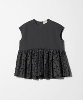 【ユナイテッドアローズ/UNITED ARROWS】のリボン カットジャガード コンビ ブラウス -ウォッシャブル- 人気、トレンドファッション・服の通販 founy(ファニー) ファッション Fashion レディースファッション Fashion for Women トップス・カットソー Cut & Sew Tops シャツ・ブラウス・オフィスカジュアル Elegant Blouses & Button-Ups ウォッシャブル Machine Washable カットジャガード Cut Jacquard コンパクト Compact, Small Size コンビ Combo, Combination Style 切替 Switching, Contrast Panel スタイリッシュ Stylish, Fashionable スリーブ Sleeve, Long Sleeve / Short Sleeve タフタ Taffeta, Structured Fabric ダブル Double, Double-Breasted フェイス Face, Facial Design フレンチ French, French Style ベスト Vest, Waistcoat ペプラム Peplum, Flared Hem ボトム Bottoms, Lower Wear ラウンド Round, Round Neck リボン Ribbon, Bow ワイド Wide, Wide Fit |ID:prp329100004630663