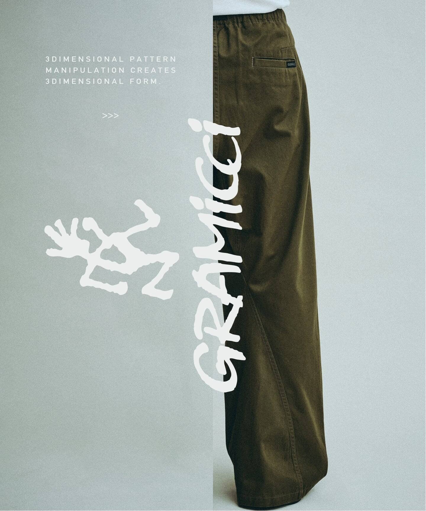 【ジャーナルスタンダード/JOURNAL STANDARD / MEN】のGramicci / グラミチ 別注 3D チノ パンツ 人気、トレンドファッション・服の通販 founy(ファニー) 　ファッション　Fashion　メンズファッション　Fashion for Men　ボトムス　Bottoms　アウトドア　Outdoor Clothing　カリフォルニア　California, Cali Style　キャラクター　Character, Licensed Characters　トレンド　Trend, Trending Now　バランス　Balance, Style Balance　パターン　Pattern, Design Print　フロント　Front, Front Design　別注　Limited Edition, Custom Order　ランニング　Running, Running Wear, Activewear, Jogging　ワイド　Wide, Wide Fit　エレガント 上品　Elegant　 other-1|ID: prp329100004630695 ipo3291000000033312248