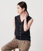 【ユナイテッドアローズ/UNITED ARROWS】のスカラップ セーラー ノースリーブ ニット ウォッシャブル 人気、トレンドファッション・服の通販 founy(ファニー) ファッション Fashion レディースファッション Fashion for Women トップス・カットソー Cut & Sew Tops ニット Knit Tops & Sweaters キャミソール&ノースリーブ Camisoles & Sleeveless Tops ウォッシャブル Machine Washable ショート Short, Short Length スカラップ Scallop, Scalloped Edge ストレート Straight, Straight Cut スリーブ Sleeve, Long Sleeve / Short Sleeve テーパード Tapered, Tapered Pants ノースリーブ Sleeveless, No-Sleeve ベスト Vest, Waistcoat おすすめ Recommended / Our Picks thumbnail NAVY|ID: prp329100004630696 ipo3291000000033482861