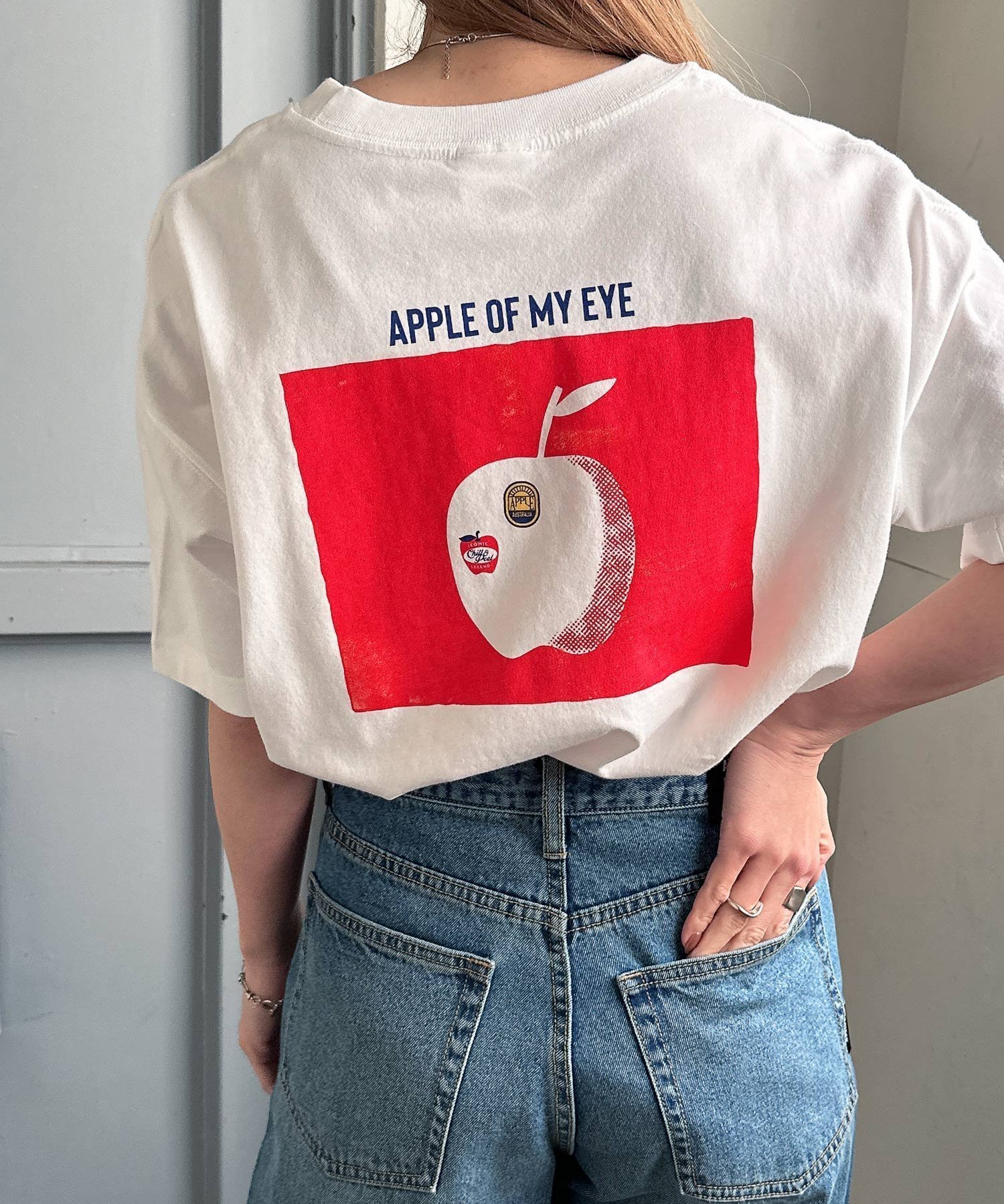 【アンドミー/andme】のFRUIT PLATTER ロゴ プリント 半袖 Tシャツ ANME アンメ 人気、トレンドファッション・服の通販 founy(ファニー) 　ファッション　Fashion　レディースファッション　Fashion for Women　トップス・カットソー　Cut & Sew Tops　シャツ・ブラウス・オフィスカジュアル　Elegant Blouses & Button-Ups　ロングTシャツ・Tシャツ　Longline T-Shirts & Tees　プリント　Print, Printed Pattern　別注　Limited Edition, Custom Order　半袖　Short Sleeve, Half Sleeve　 other-1|ID: prp329100004631025 ipo3291000000033833748