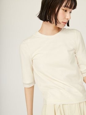 【エミ/emmi】のシアーレイヤードカットソー 人気、トレンドファッション・服の通販 founy(ファニー) ファッション Fashion レディースファッション Fashion for Women トップス・カットソー Cut & Sew Tops カットソー・ベーシックTシャツ Cut-and-Sewn Tops / Stretch Tees & Basics |ID:prp329100004631132