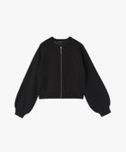 【アニエスベー ファム/agnes b. FEMME】のトゥービーライトニットブルゾン 人気、トレンドファッション・服の通販 founy(ファニー) ファッション Fashion レディースファッション Fashion for Women アウター Coat / Outerwear Collection ブルゾンジャケット・スポーティアウター Blouson Jackets トップス・カットソー Cut & Sew Tops ニット Knit Tops & Sweaters スリーブ Sleeve, Long Sleeve / Short Sleeve デニム Denim, Jeans Material フェミニン Feminine, Girly ワイド Wide, Wide Fit エレガント 上品 Elegant thumbnail ブラック|ID: prp329100004631172 ipo3291000000033553395
