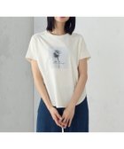 【コムサイズム/COMME CA ISM】のフォトプリントTシャツ 人気、トレンドファッション・服の通販 founy(ファニー) ファッション Fashion レディースファッション Fashion for Women トップス・カットソー Cut & Sew Tops シャツ・ブラウス・オフィスカジュアル Elegant Blouses & Button-Ups ロングTシャツ・Tシャツ Longline T-Shirts & Tees プリント Print, Printed Pattern thumbnail アイボリー|ID: prp329100004631193 ipo3291000000033624547