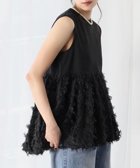 【ガール/GIRL】 カットジャガードドッキングカットソー人気、トレンドファッション・服の通販 founy(ファニー) ファッション Fashion レディースファッション Fashion for Women トップス・カットソー Cut & Sew Tops カットソー・ベーシックTシャツ Cut-and-Sewn Tops / Stretch Tees & Basics おすすめ Recommended / Our Picks シンプル Simple, Minimal スラックス Slacks, Dress Pants デニム Denim, Jeans Material ドッキング Docking, Mixed Material バルーン Balloon, Balloon Silhouette エレガント 上品 Elegant |ID:prp329100004631282