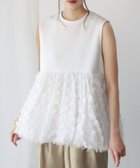 【ガール/GIRL】のカットジャガードドッキングカットソー 人気、トレンドファッション・服の通販 founy(ファニー) ファッション Fashion レディースファッション Fashion for Women トップス・カットソー Cut & Sew Tops カットソー・ベーシックTシャツ Cut-and-Sewn Tops / Stretch Tees & Basics おすすめ Recommended / Our Picks シンプル Simple, Minimal スラックス Slacks, Dress Pants デニム Denim, Jeans Material ドッキング Docking, Mixed Material バルーン Balloon, Balloon Silhouette エレガント 上品 Elegant thumbnail OWH|ID: prp329100004631282 ipo3291000000033321615