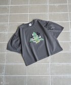 【コーエン/COEN】の【MICKEY(ミッキー) / 別注】ミッキー ミニー袖フレアTシャツ 人気、トレンドファッション・服の通販 founy(ファニー) ファッション Fashion レディースファッション Fashion for Women トップス・カットソー Cut & Sew Tops シャツ・ブラウス・オフィスカジュアル Elegant Blouses & Button-Ups ロングTシャツ・Tシャツ Longline T-Shirts & Tees コンパクト Compact, Small Size サテン Satin, Glossy Fabric スリーブ Sleeve, Long Sleeve / Short Sleeve デニム Denim, Jeans Material フレア Flare, Flared プリント Print, Printed Pattern ボトム Bottoms, Lower Wear 別注 Limited Edition, Custom Order thumbnail DK.GRAY|ID: prp329100004631288 ipo3291000000033321709