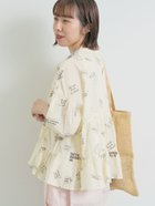 【サマンサモスモス/Samansa Mos2】のプリントアソートティアードブラウス 人気、トレンドファッション・服の通販 founy(ファニー) ファッション Fashion レディースファッション Fashion for Women トップス・カットソー Cut & Sew Tops シャツ・ブラウス・オフィスカジュアル Elegant Blouses & Button-Ups シンプル Simple, Minimal 無地 Plain, Solid Color thumbnail キナリ|ID: prp329100004631355 ipo3291000000033493201