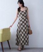 【ナイスクラップ/NICE CLAUP】の【新色追加】着痩せ効果抜群/マイナス5キロ見えキャミワンピ ベージュ系その他|ID: prp329100004631412 ipo3291000000033612681