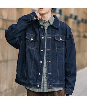【ロッキーモンロー/Rocky Monroe】のオーバーサイズヴィンテージライク3rdタイプデニムジャケット 人気、トレンドファッション・服の通販 founy(ファニー) ファッション Fashion レディースファッション Fashion for Women アウター Coat / Outerwear Collection レディースジャケット・軽アウター Jackets デニムジャケット / カジュアルアウター Denim Jackets シンプル Simple, Minimal ジャケット Jacket, Outerwear デニム Denim, Jeans Material フラップ Flap, Flap Pocket フロント Front, Front Design ポケット Pocket, Pocket Detail ロング Long, Long-Length ヴィンテージ Vintage Style |ID:prp329100004631454