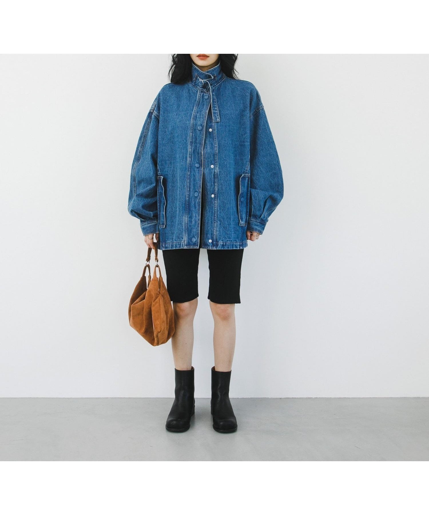 【ケービーエフ/KBF / URBAN RESEARCH】の2WAYカラーデニムブルゾン インテリア・キッズ・メンズ・レディースファッション・服の通販 founy(ファニー) 　ファッション　Fashion　レディースファッション　Fashion for Women　アウター　Coat / Outerwear Collection　ブルゾンジャケット・スポーティアウター　Blouson Jackets　2025年　2025　2025-2026秋冬・A/W　Autumn/Winter 2025–26 AW25–26　冬　Winter / This Winter　コーデュロイ　Corduroy, Cord Fabric　デニム　Denim, Jeans Material　フラップ　Flap, Flap Pocket　ブルゾン　Blouson, Bomber Jacket　ポケット　Pocket, Pocket Detail　A/W・秋冬　Autumn/Winter　L.BLUE|ID: prp329100004632170 ipo3291000000033334899