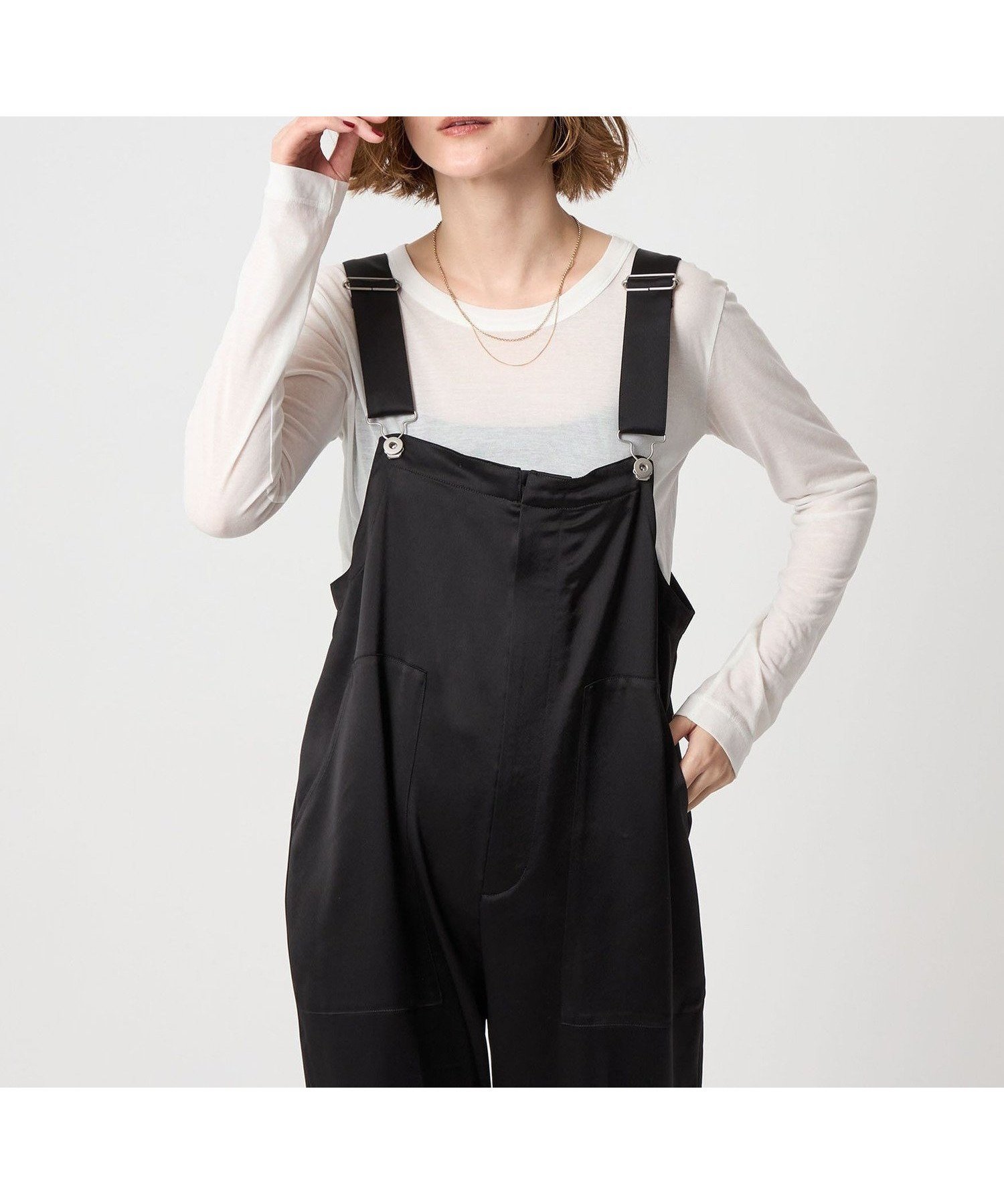 【ユナイテッドアローズ/UNITED ARROWS】のconte コットン シアー クルーネックカットソー インテリア・キッズ・メンズ・レディースファッション・服の通販 founy(ファニー) 　ファッション　Fashion　レディースファッション　Fashion for Women　トップス・カットソー　Cut & Sew Tops　カットソー・ベーシックTシャツ　Cut-and-Sewn Tops / Stretch Tees & Basics　シアー　Sheer, See-Through　シンプル　Simple, Minimal　ジャケット　Jacket, Outerwear　ロング　Long, Long-Length　WHITE|ID: prp329100004632229 ipo3291000000033335458