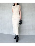 【スナイデル/SNIDEL】のドレープカットワンピース IVR[003]|ID:prp329100004632275