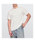 【ギャップ/GAP】のヘビーウェイト オリジナルTシャツ 人気、トレンドファッション・服の通販 founy(ファニー) ファッション Fashion レディースファッション Fashion for Women トップス・カットソー Cut & Sew Tops シャツ・ブラウス・オフィスカジュアル Elegant Blouses & Button-Ups ロングTシャツ・Tシャツ Longline T-Shirts & Tees 半袖 Short Sleeve, Half Sleeve thumbnail NEW_OFF_WHITE|ID: prp329100004632283 ipo3291000000033623796