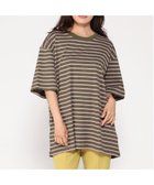 【ギャップ/GAP】のヘビーウェイト オリジナルTシャツ 人気、トレンドファッション・服の通販 founy(ファニー) ファッション Fashion レディースファッション Fashion for Women トップス・カットソー Cut & Sew Tops シャツ・ブラウス・オフィスカジュアル Elegant Blouses & Button-Ups ロングTシャツ・Tシャツ Longline T-Shirts & Tees 半袖 Short Sleeve, Half Sleeve thumbnail OLIVE_STRIPE|ID: prp329100004632283 ipo3291000000033623803