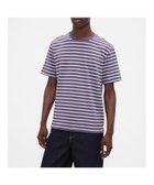 【ギャップ/GAP】のヘビーウェイト オリジナルTシャツ 人気、トレンドファッション・服の通販 founy(ファニー) ファッション Fashion レディースファッション Fashion for Women トップス・カットソー Cut & Sew Tops シャツ・ブラウス・オフィスカジュアル Elegant Blouses & Button-Ups ロングTシャツ・Tシャツ Longline T-Shirts & Tees 半袖 Short Sleeve, Half Sleeve thumbnail PURPLE_STRIPE|ID: prp329100004632283 ipo3291000000033623805