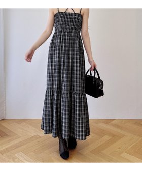 【イング/INGNI】のホルターネックチェック柄シャーリングワンピース 人気、トレンドファッション・服の通販 founy(ファニー) ファッション Fashion レディースファッション Fashion for Women ワンピース Dresses インナー Innerwear カーディガン Cardigan, Knitwear ガーリー Girly, Feminine Style 切替 Switching, Contrast Panel シャーリング Shirring, Ruched ジャケット Jacket, Outerwear スマホ Smartphone, Mobile Device チェック Check, Plaid, Tartan フィット Fit, Slim Fit フェミニン Feminine, Girly リボン Ribbon, Bow ロング Long, Long-Length おすすめ Recommended / Our Picks 夏 Summer |ID:prp329100004632286