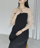 【プレフェリール/PREFERIR】のシアースリーブ結婚式パーティーフレアードレス 人気、トレンドファッション・服の通販 founy(ファニー) ファッション Fashion レディースファッション Fashion for Women ワンピース Dresses フォーマル・パーティードレス・結婚式用ドレス Elegant & Casual Dresses クラシカル Classical, Vintage-Inspired ドレス Dress, One-Piece フレア Flare, Flared エレガント 上品 Elegant 結婚式 Wedding thumbnail ベージュ|ID: prp329100004632288 ipo3291000000033427055