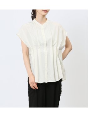 【タカキュー/TAKA-Q】のハンチ/HUNCH タックブラウス 人気、トレンドファッション・服の通販 founy(ファニー) ファッション Fashion レディースファッション Fashion for Women トップス・カットソー Cut & Sew Tops シャツ・ブラウス・オフィスカジュアル Elegant Blouses & Button-Ups トレンド Trend, Trending Now フィット Fit, Slim Fit 半袖 Short Sleeve, Half Sleeve リラックス Relax, Relaxed Fit エレガント 上品 Elegant |ID:prp329100004632326