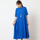 【ロブジェ/LOBJIE】の【一部店舗・WEB限定アイテム・洗える・綿100%】コクーンワンピース 人気、トレンドファッション・服の通販 founy(ファニー) ファッション Fashion レディースファッション Fashion for Women ワンピース Dresses おすすめ Recommended / Our Picks ポケット Pocket, Pocket Detail リゾート Resort, Vacation Style リラックス Relax, Relaxed Fit 洗える Machine Washable thumbnail ブルー|ID: prp329100004632340 ipo3291000000033427356
