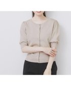 【インデックス/INDEX】のクルーネック半袖カーディガン【洗濯機洗い可/抗ピル/UVケア】 人気、トレンドファッション・服の通販 founy(ファニー) ファッション Fashion レディースファッション Fashion for Women トップス・カットソー Cut & Sew Tops カーディガン・羽織り Layered Style Cardigans カーディガン Cardigan, Knitwear シンプル Simple, Minimal スリーブ Sleeve, Long Sleeve / Short Sleeve リボン Ribbon, Bow エレガント 上品 Elegant 半袖 Short Sleeve, Half Sleeve 夏 Summer 春 Spring S/S・春夏 SS, Spring/Summer, Warm Season thumbnail グレージュ|ID: prp329100004632437 ipo3291000000033626229