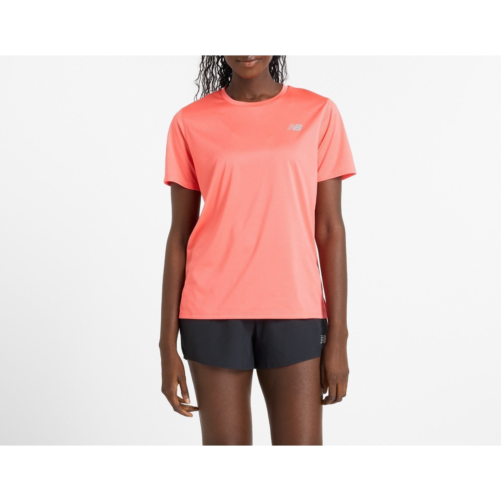 【ニューバランス/new balance】のSport Essentials ショートスリーブTシャツ インテリア・キッズ・メンズ・レディースファッション・服の通販 founy(ファニー) 　ファッション　Fashion　レディースファッション　Fashion for Women　トップス・カットソー　Cut & Sew Tops　シャツ・ブラウス・オフィスカジュアル　Elegant Blouses & Button-Ups　ロングTシャツ・Tシャツ　Longline T-Shirts & Tees　ショート　Short, Short Length　スリット　Slit, Slit Detail　スリーブ　Sleeve, Long Sleeve / Short Sleeve　ボーダー　Border, Stripe　メッシュ　Mesh, Net Fabric　ランニング　Running, Running Wear, Activewear, Jogging　軽量　Lightweight, Ultra Light　DTRドリフトレッド|ID: prp329100004632505 ipo3291000000033645275