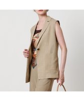 【ユナイテッドアローズ/UNITED ARROWS】のSpiree asami ベスト -防シワ ウォッシャブル- 人気、トレンドファッション・服の通販 founy(ファニー) ファッション Fashion レディースファッション Fashion for Women アウター Coat / Outerwear Collection トップス・カットソー Cut & Sew Tops ベスト&ジレ / 重ね着スタイル Vests & Gilets おすすめ Recommended / Our Picks インナー Innerwear ウォッシャブル Machine Washable セットアップ Set-Up, Coordinated Outfit パッチ Patch, Appliqué ベスト Vest, Waistcoat ポケット Pocket, Pocket Detail ミックス Mix, Mixed Style レース Lace, Lace Fabric エレガント 上品 Elegant 夏 Summer |ID:prp329100004632528