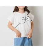 【アー ヴェー ヴェー/a.v.v / KIDS】の【接触冷感/ジメジメ対策】 100-160 リボンテープチュールドッキングTシャツ 人気、トレンドファッション・服の通販 founy(ファニー) ファッション Fashion キッズファッション Fashion for Kids ショート Short, Short Length チュール Tulip, Tulip Motif フロント Front, Front Design ベーシック Basic, Essential ボトム Bottoms, Lower Wear モノトーン Monotone, Black and White リボン Ribbon, Bow ワイド Wide, Wide Fit 再入荷 Restock / Back in Stock おすすめ Recommended / Our Picks 夏 Summer thumbnail ホワイト|ID: prp329100004632552 ipo3291000000033494263