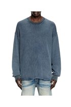 【ディーゼル/DIESEL / MEN】のメンズ プルオーバーニット K-DELOS-A 人気、トレンドファッション・服の通販 founy(ファニー) ファッション Fashion メンズファッション Fashion for Men トップス・カットソー Cut & Sew Tops ニット・セーター / 定番トップス Knit Tops & Sweaters クール Cool, Chic シンプル Simple, Minimal スタイリッシュ Stylish, Fashionable ダメージ Distressed, Destroyed フィット Fit, Slim Fit メンズ Men's, Menswear リラックス Relax, Relaxed Fit ヴィンテージ Vintage Style thumbnail ネイビー|ID: prp329100004632569 ipo3291000000033339525