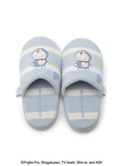 【ジェラートピケ オム/GELATO PIQUE HOMME / MEN】の【ドラえもん】【メンズ】ルームシューズ インテリア・キッズ・メンズ・レディースファッション・服の通販 founy(ファニー) 　ファッション　Fashion　メンズファッション　Fashion for Men　シューズ・靴　Shoes　お家時間・ステイホーム　Stay Home / At Home　キャラクター　Character, Licensed Characters　コレクション　Collection, Seasonal Line　シューズ　Shoes, Footwear　スペシャル　Special, Limited Edition　ボーダー　Border, Stripe　メンズ　Men's, Menswear　人気　Popular, Best Seller　BLU[086]|ID: prp329100004632575 ipo3291000000033339562