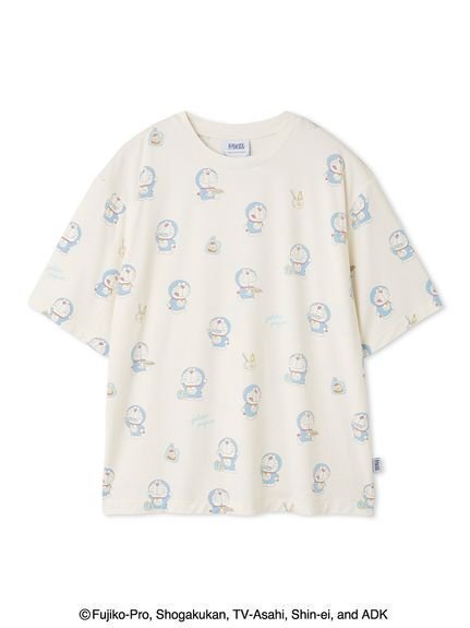 【ジェラート ピケ/gelato pique】の【ドラえもん】【ユニセックス】おはようおやすみTシャツ インテリア・キッズ・メンズ・レディースファッション・服の通販 founy(ファニー) 　ファッション　Fashion　レディースファッション　Fashion for Women　トップス・カットソー　Cut & Sew Tops　シャツ・ブラウス・オフィスカジュアル　Elegant Blouses & Button-Ups　ロングTシャツ・Tシャツ　Longline T-Shirts & Tees　カーディガン　Cardigan, Knitwear　キャラクター　Character, Licensed Characters　コレクション　Collection, Seasonal Line　スペシャル　Special, Limited Edition　スマート　Smart, Elegant　人気　Popular, Best Seller　ハーフ　Half, Half-Length　ユニセックス　Unisex, Genderless　お家時間・ステイホーム　Stay Home / At Home　OWHT[002]|ID: prp329100004632586 ipo3291000000034524816