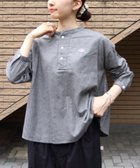 【ステップス/STEPS】のDANTON/HENLEY NECK PULLOVER SHIRT DT-B0304 OCV 人気、トレンドファッション・服の通販 founy(ファニー) ファッション Fashion レディースファッション Fashion for Women トップス・カットソー Cut & Sew Tops シャツ・ブラウス・オフィスカジュアル Elegant Blouses & Button-Ups カジュアルプルオーバー・ニットトップス Pullovers & Knit Tops / Casual Pullovers キャップ Cap, Baseball Cap デニム Denim, Jeans Material フェミニン Feminine, Girly thumbnail GRY|ID: prp329100004632618 ipo3291000000033596934