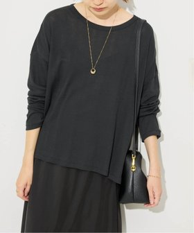 【スローブ イエナ/SLOBE IENA】 miller/ミラー SLOBE別注 シアードルマンロンTEE人気、トレンドファッション・服の通販 founy(ファニー) ファッション Fashion レディースファッション Fashion for Women トップス・カットソー Cut & Sew Tops ロングTシャツ・Tシャツ Longline T-Shirts & Tees 別注 Limited Edition, Custom Order |ID:prp329100004632666