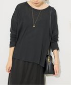 【スローブ イエナ/SLOBE IENA】のmiller/ミラー SLOBE別注 シアードルマンロンTEE 人気、トレンドファッション・服の通販 founy(ファニー) ファッション Fashion レディースファッション Fashion for Women トップス・カットソー Cut & Sew Tops ロングTシャツ・Tシャツ Longline T-Shirts & Tees 別注 Limited Edition, Custom Order thumbnail ブラック|ID: prp329100004632666 ipo3291000000033340388