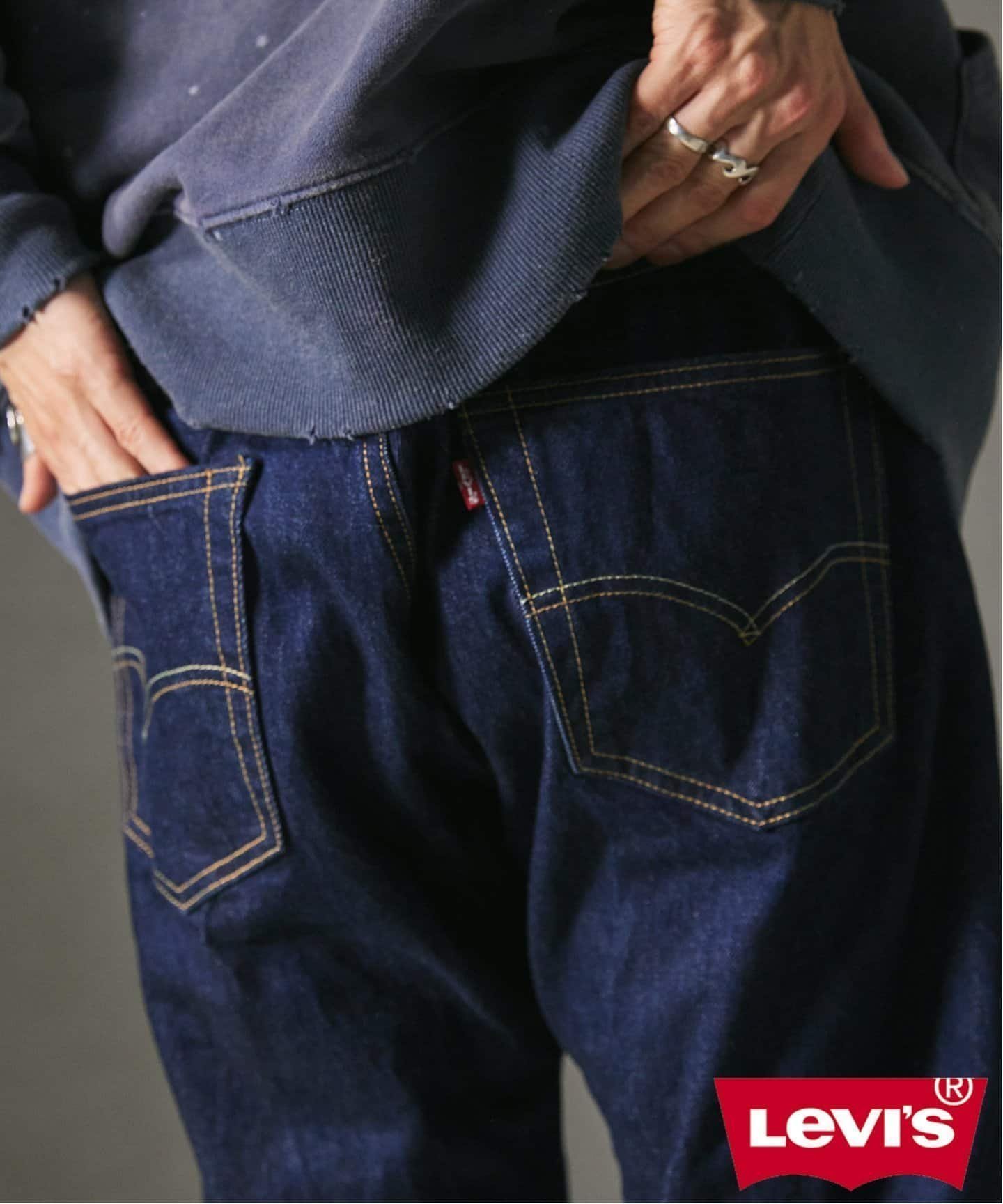 【ジャーナルスタンダード レリューム/JOURNAL STANDARD relume / MEN】のLEVI S/リーバイス 別注 501 Selvedge RIGID L32 人気、トレンドファッション・服の通販 founy(ファニー) 　ファッション　Fashion　メンズファッション　Fashion for Men　イエロー　Yellow　オレンジ　Orange　コイン　Coin, Coin Design　ジーンズ　Jeans, Denim Pants　ストレート　Straight, Straight Cut　デニム　Denim, Jeans Material　ポケット　Pocket, Pocket Detail　別注　Limited Edition, Custom Order　 other-1|ID: prp329100004632723 ipo3291000000033340994