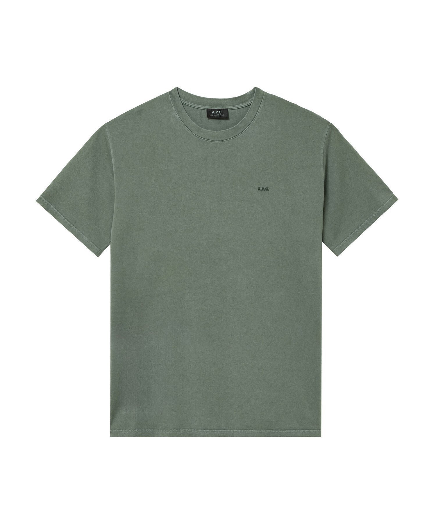 【アーペーセー/A.P.C. / MEN】のKingston Tシャツ インテリア・キッズ・メンズ・レディースファッション・服の通販 founy(ファニー) 　ファッション　Fashion　メンズファッション　Fashion for Men　ストレート　Straight, Straight Cut　グリーン|ID: prp329100004633006 ipo3291000000033345537