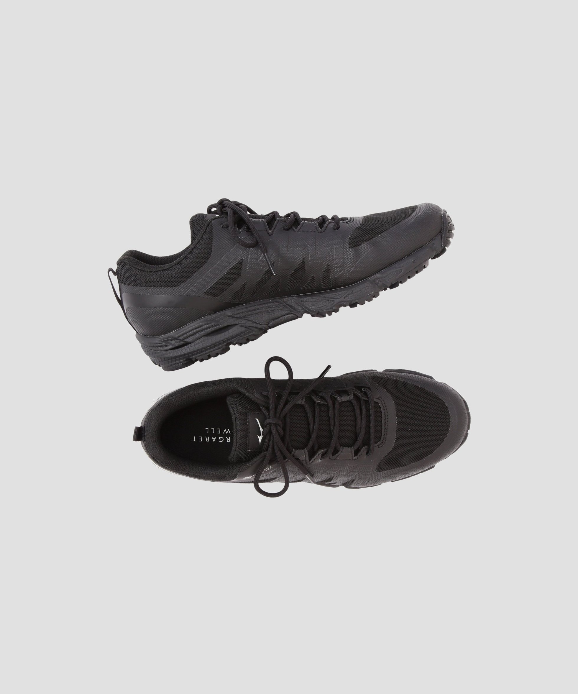 【マーガレット ハウエル/MARGARET HOWELL / MEN】のNEW MIZUNO HIKING SHOES インテリア・キッズ・メンズ・レディースファッション・服の通販 founy(ファニー) 　ファッション　Fashion　メンズファッション　Fashion for Men　シューズ・靴　Shoes　コレクション　Collection, Seasonal Line　シューズ　Shoes, Footwear　ファブリック　Fabric, Textile　フィット　Fit, Slim Fit　マーガレット　Marguerite, Daisy Pattern　BLACK|ID: prp329100004633016 ipo3291000000033345659