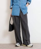 【ジャーナルスタンダード レリューム/JOURNAL STANDARD relume】の《追加7》マットウースフレアタックパンツ グレー|ID: prp329100004633047 ipo3291000000034507075