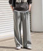 【ジャーナルスタンダード レリューム/JOURNAL STANDARD relume】の《追加7》マットウースフレアタックパンツ グレーA|ID: prp329100004633047 ipo3291000000034507077