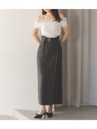 【スナイデル/SNIDEL】のベルトデザインタイトスカート GRY[006]|ID: prp329100004633096 ipo3291000000033347339