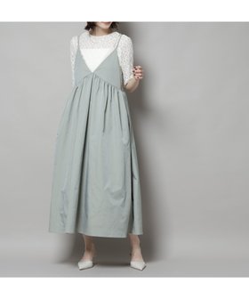【ナノ ユニバース/nano universe】 シャンブレータフタキャミレイヤードワンピース人気、トレンドファッション・服の通販 founy(ファニー) ファッション Fashion レディースファッション Fashion for Women ワンピース Dresses アクセサリー Fashion Accessories インナー Innerwear 秋 Autumn キャミソール Camisole, Spaghetti Strap Top キャミワンピース Cami Dress, Slip Dress ギャザー Gathered, Ruffled タンク Tank Top, Sleeveless Top ドッキング Docking, Mixed Material ミックス Mix, Mixed Style 夏 Summer エレガント 上品 Elegant 2025年 2025 2025-2026秋冬・A/W Autumn/Winter 2025–26 AW25–26 |ID:prp329100004633201