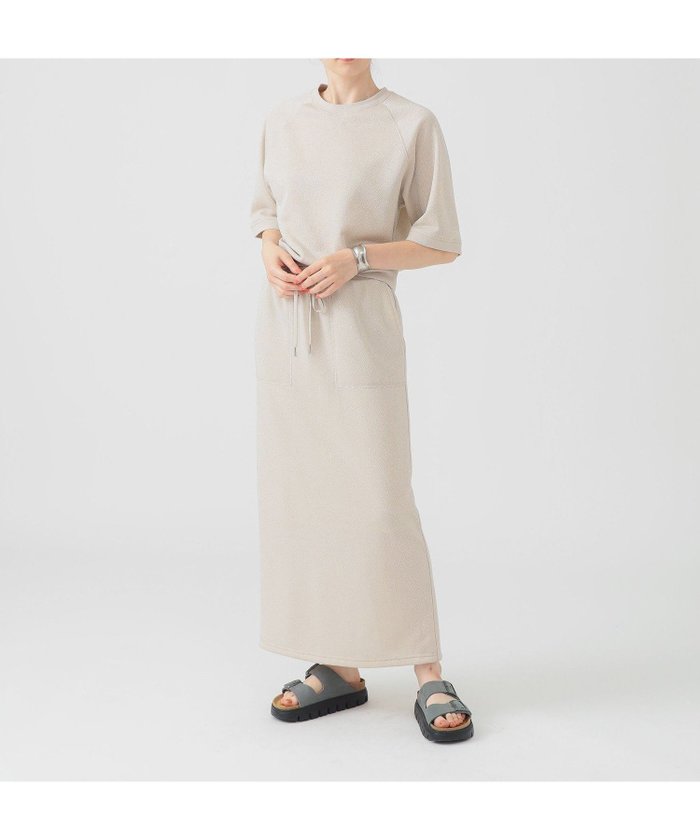 【ビーミングライフストアバイビームス/B:MING LIFE STORE by BEAMS】の【セットアイテム】ラメ 裏毛 セットアップ(S~M) インテリア・キッズ・メンズ・レディースファッション・服の通販 founy(ファニー) https://founy.com/ ファッション Fashion レディースファッション Fashion for Women セットアップ Matching Sets シンプル Simple, Minimal セットアップ Set-Up, Coordinated Outfit デニム Denim, Jeans Material トレンド Trend, Trending Now リラックス Relax, Relaxed Fit エレガント 上品 Elegant |ID: prp329100004633258 ipo3291000000033427042