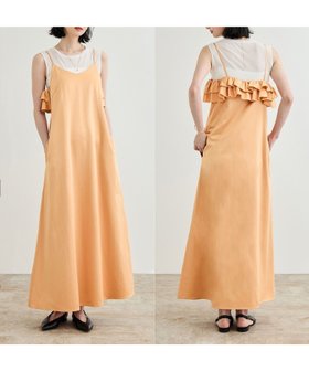 【ロペ/ROPE'】の【洗える】シャイニーサテンキャミワンピース 人気、トレンドファッション・服の通販 founy(ファニー) ファッション Fashion レディースファッション Fashion for Women ワンピース Dresses キャミソールワンピース Camisole Dresses おすすめ Recommended / Our Picks インナー Innerwear キャミソール Camisole, Spaghetti Strap Top サテン Satin, Glossy Fabric ドレス Dress, One-Piece ドレープ Drape, Draping Fabric フェミニン Feminine, Girly フリル Frill, Ruffle ブライト Bright, Shiny ポケット Pocket, Pocket Detail 洗える Machine Washable |ID:prp329100004633261