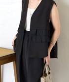 【ジェナ エスパス メルヴェイユ/Jena espace merveilleux】のティアードフリルセットアップ ブラック|ID: prp329100004633298 ipo3291000000033410962