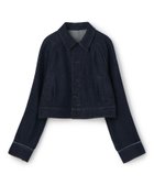 【トゥモローランド/TOMORROWLAND】の【WEB先行 】ハードツイストデニム ショートジャケット 人気、トレンドファッション・服の通販 founy(ファニー) ファッション Fashion レディースファッション Fashion for Women アウター Coat / Outerwear Collection レディースジャケット・軽アウター Jackets おすすめ Recommended / Our Picks コンパクト Compact, Small Size ショート Short, Short Length ジャケット Jacket, Outerwear デニム Denim, Jeans Material thumbnail 69 ネイビー|ID: prp329100004633312 ipo3291000000033351007