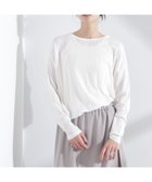 【ナノ ユニバース/nano universe】のRobert P. Miller/Light Prib Crew L/S tee オフホワイト1|ID:prp329100004633320