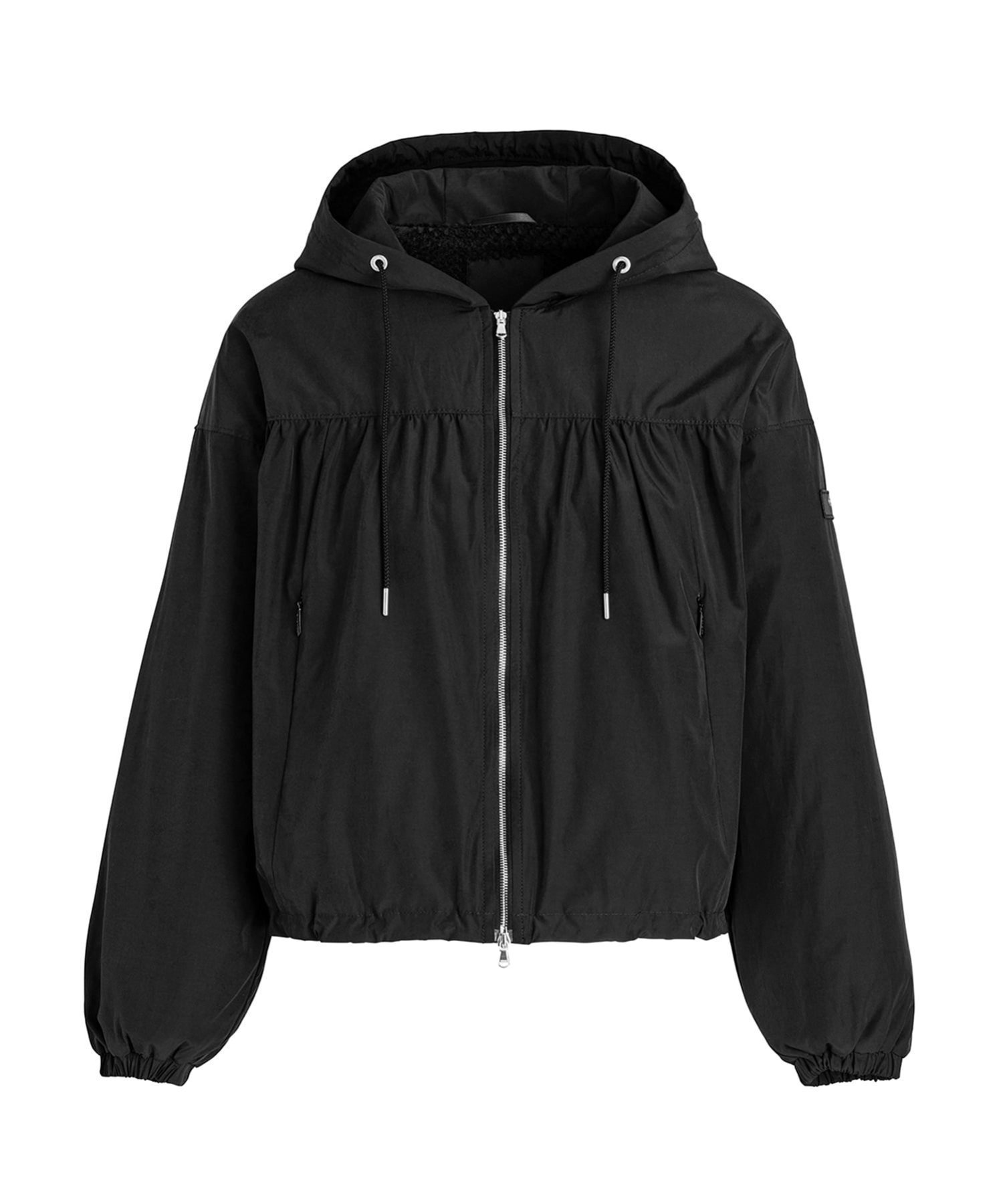 【タトラス コンセプトストア/TATRAS CONCEPT STORE】の【TATRAS 直営店】 TELEKIA テレキア ブルゾン インテリア・キッズ・メンズ・レディースファッション・服の通販 founy(ファニー) 　ファッション　Fashion　レディースファッション　Fashion for Women　アウター　Coat / Outerwear Collection　ブルゾンジャケット・スポーティアウター　Blouson Jackets　ギャザー　Gathered, Ruffled　コンパクト　Compact, Small Size　ダブル　Double, Double-Breasted　バランス　Balance, Style Balance　フォルム　Silhouette, Form　ブルゾン　Blouson, Bomber Jacket　ポケット　Pocket, Pocket Detail　リラックス　Relax, Relaxed Fit　BLACK|ID: prp329100004633327 ipo3291000000033351124