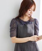 【ミスティ ウーマン/mysty woman】のラメシアーギャザースリーブプルオーバー 人気、トレンドファッション・服の通販 founy(ファニー) ファッション Fashion レディースファッション Fashion for Women トップス・カットソー Cut & Sew Tops カジュアルプルオーバー・ニットトップス Pullovers & Knit Tops / Casual Pullovers インナー Innerwear シアー Sheer, See-Through ジャケット Jacket, Outerwear スリーブ Sleeve, Long Sleeve / Short Sleeve エレガント 上品 Elegant ビジネス 仕事 通勤 Business / Work / Commuting 夏 Summer thumbnail チャコール18|ID: prp329100004633377 ipo3291000000033547191