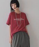 【ローリーズファーム/LOWRYS FARM】のカラーロゴTEE エンジ38|ID:prp329100004633393