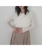 【リアン/Lian】のドレープベロアプルオーバー 人気、トレンドファッション・服の通販 founy(ファニー) ファッション Fashion レディースファッション Fashion for Women トップス・カットソー Cut & Sew Tops カジュアルプルオーバー・ニットトップス Pullovers & Knit Tops / Casual Pullovers ベロアトップス Velour Tops / Velvet-Look Items エレガント 上品 Elegant thumbnail オフホワイト|ID: prp329100004633395 ipo3291000000033579350